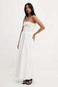 Answear Lab rochie din bumbac ps9222.fos alb WW25