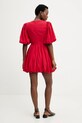 Odzież Answear.LAB sukienka bombka 15662-1.flk czerwony