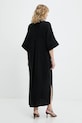 Odzież Answear.LAB sukienka D521.ilk czarny
