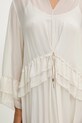 Answear Lab rochie din mătase D11063.ios bej