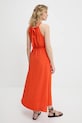 Odzież Answear.LAB sukienka MA.867.hos pomarańczowy
