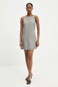 Answear Lab rochie din in LD2629.hak gri WW25