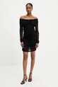 Answear Lab rochie LD2440.hak negru WW25