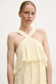 Answear Lab rochie galben LD2837..hak