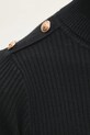 Answear Lab pulover hl007a.ims negru
