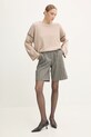 Свитер с шерстью Answear.LAB 9325.ILK бежевый WW25
