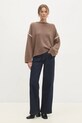 Свитер с шерстью Answear.LAB 9325.ILK коричневый WW25