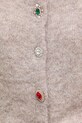 Answear Lab cardigan de lana lu2411fos maro