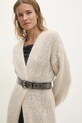 Вовняний кардиган Answear.LAB 3570.fms бежевий