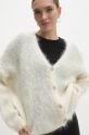 Answear Lab cardigan de lana bej 30038.fms