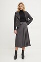 Answear Lab pulover din amestec de lana 8802.fos negru WW25