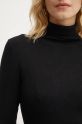 Answear Lab sweter z domieszką wełny merino 8802.fos czarny