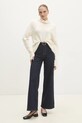 Answear Lab pulover de lana 8763.ILK bej WW25