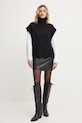 Answear Lab vesta cu lana YZ3239.HWK negru WW25
