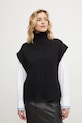 Answear Lab vesta cu lana negru YZ3239.HWK