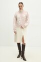 Answear.LAB sweter z wełną SM2810.hos różowy WW25