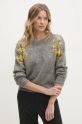 Answear Lab sweter z wełną C79008.HWK szary WW25