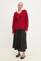 Answear.LAB sweter 4359.TMS czerwony WW25