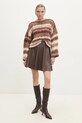 Свитер с примесью шерсти Answear.LAB 3675.tms коричневый WW25