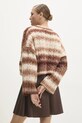 Одежда Свитер с примесью шерсти Answear.LAB 3675.tms коричневый