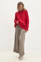 Answear.LAB sweter 30060.tos czerwony WW25