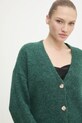Кардиган з вовною Answear.LAB зелений sng.69.tos
