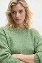 Answear Lab pulover de lana verde yn2252.ilk