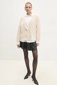 Светр з вовною Answear.LAB 8927.ilk бежевий WW25