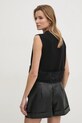 Îmbrăcăminte Answear Lab vesta cu lana CBGL3421.IKK negru