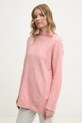 Светр з вовною Answear.LAB рожевий DL368.hos
