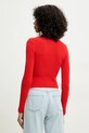 Дрехи Памучна жилетка Answear Lab LKC.364LELOE.ums червен