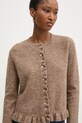 Vuneni kardigan Answear.LAB smeđa sng.102.tos