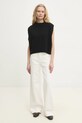 Answear Lab vesta cu lana ZD0042.HLK negru WW25