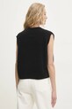 Îmbrăcăminte Answear Lab vesta cu lana ZD0042.HLK negru