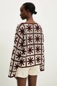 Answear Lab sweter brązowy yh154.fos