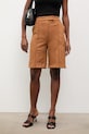 Kraťasy Answear.LAB sng.68.tos hnědá WW25