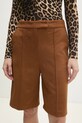 Шорти Answear.LAB sng.68.tos коричневий WW25