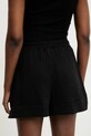 Îmbrăcăminte Answear Lab pantaloni scurti din bumbac LSRT.659BILLYBLK.ums negru