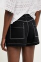 Îmbrăcăminte Answear Lab pantaloni scurti jeans LC240317.hos negru
