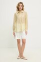 Answear.LAB szorty jeansowe rd9070.5 beżowy WW25