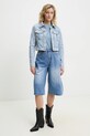 Answear Lab pantaloni scurti jeans 31806.ios albastru WW25