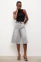 Rifľové krátke nohavice Answear.LAB HM6738.3.fos sivá WW25