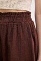 Answear Lab pantaloni scurti maro NB25.1005.tos