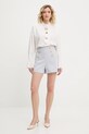Answear Lab pantaloni scurti 16789.tos albastru WW25