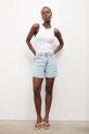 Дънков къс панталон Answear.LAB 424.tos син WW25
