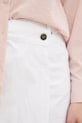 Answear Lab pantaloni scurti jeans alb 8017.tos