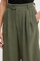 Lněné kraťasy Answear.LAB zelená BS3058.tos
