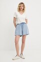 Answear Lab pantaloni scurti 4020.ios albastru WW25