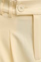 Answear Lab pantaloni scurti galben P7081.hak