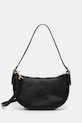Answear Lab borsa a mano in pelle pelle fiore nero 1074.ilk